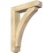 Ekena Millwork Thorton Craftsman Rough Sawn Bracket w/ Offset Brace, Douglas Fir, 6"W x 26"D x 34"H BKT0604X26X34THR04RDF - alternate 1
